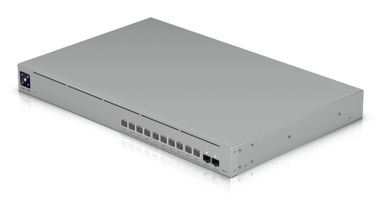 Ubiquiti UniFi Switch Pro XG 10 PoE 12-Port Managed Switch Grau