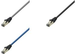 Logilink Premium Cat.8.1 Patchkabel, schwarz, 0,50m (CQ8023S)