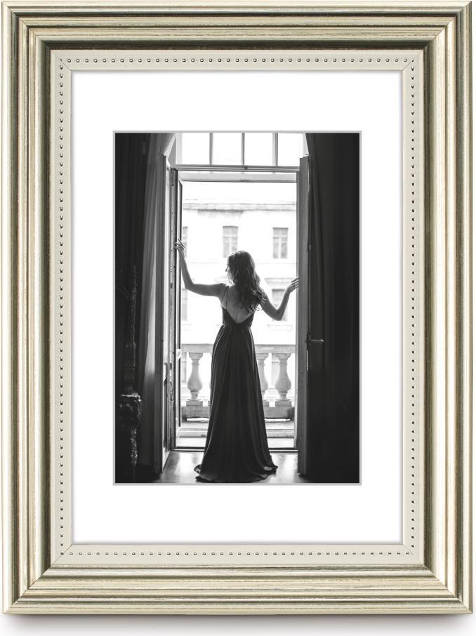 Hama Kunststoffrahmen Vienna, Silber, 13 x 18 cm (00193181)