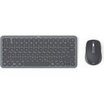 Hama Multi-Device-Tastatur-Maus-Set WKM-500 kabellos klein SW QWERTZ DE (00173061) (geöffnet)
