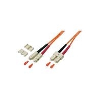 Patchkabel LWL Duplex OM2 (Multimode, 50/125) SC/SC, 15m, Good Connections® (LW-815SC)