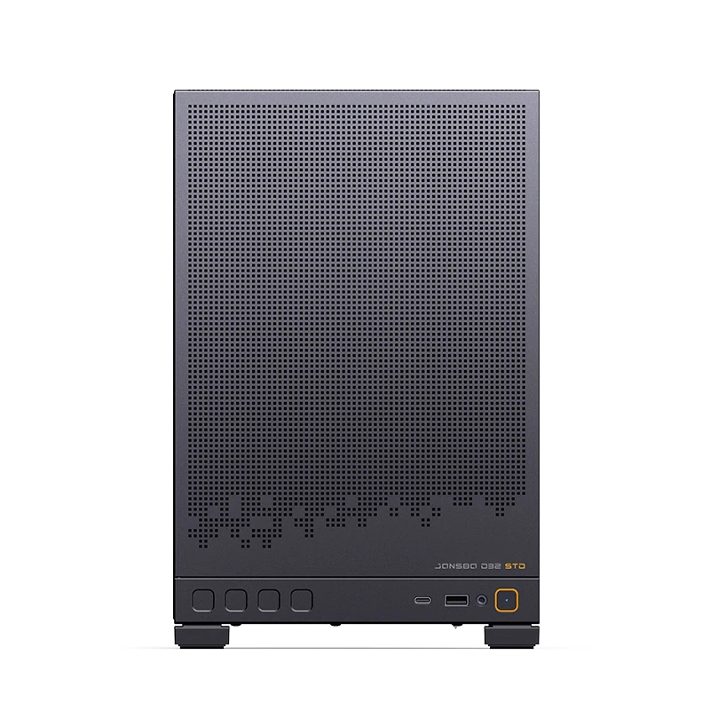 Jonsbo D32 STD mATX Mini Tower Tempered Glass Schwarz