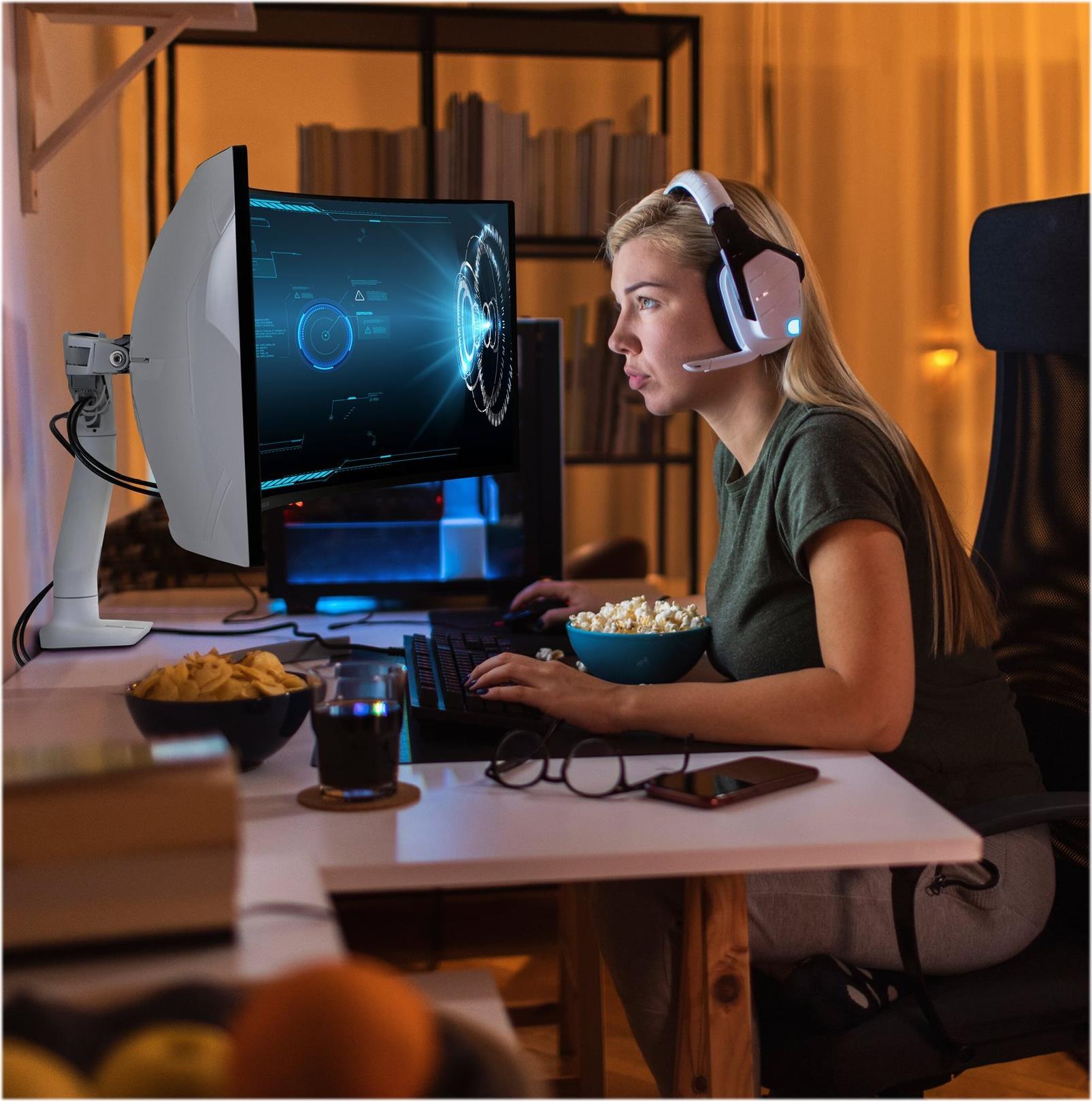 Ergotron HX HD Monitor Arm 49" Weiß