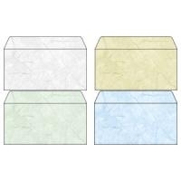 sigel Umschlag, DIN lang, 90 g-qm, gummiert, Granit blau Innenseite strukturiert, geeignet für (DU186)