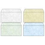 sigel Umschlag, DIN lang, 90 g-qm, gummiert, Granit blau Innenseite strukturiert, geeignet für (DU186)