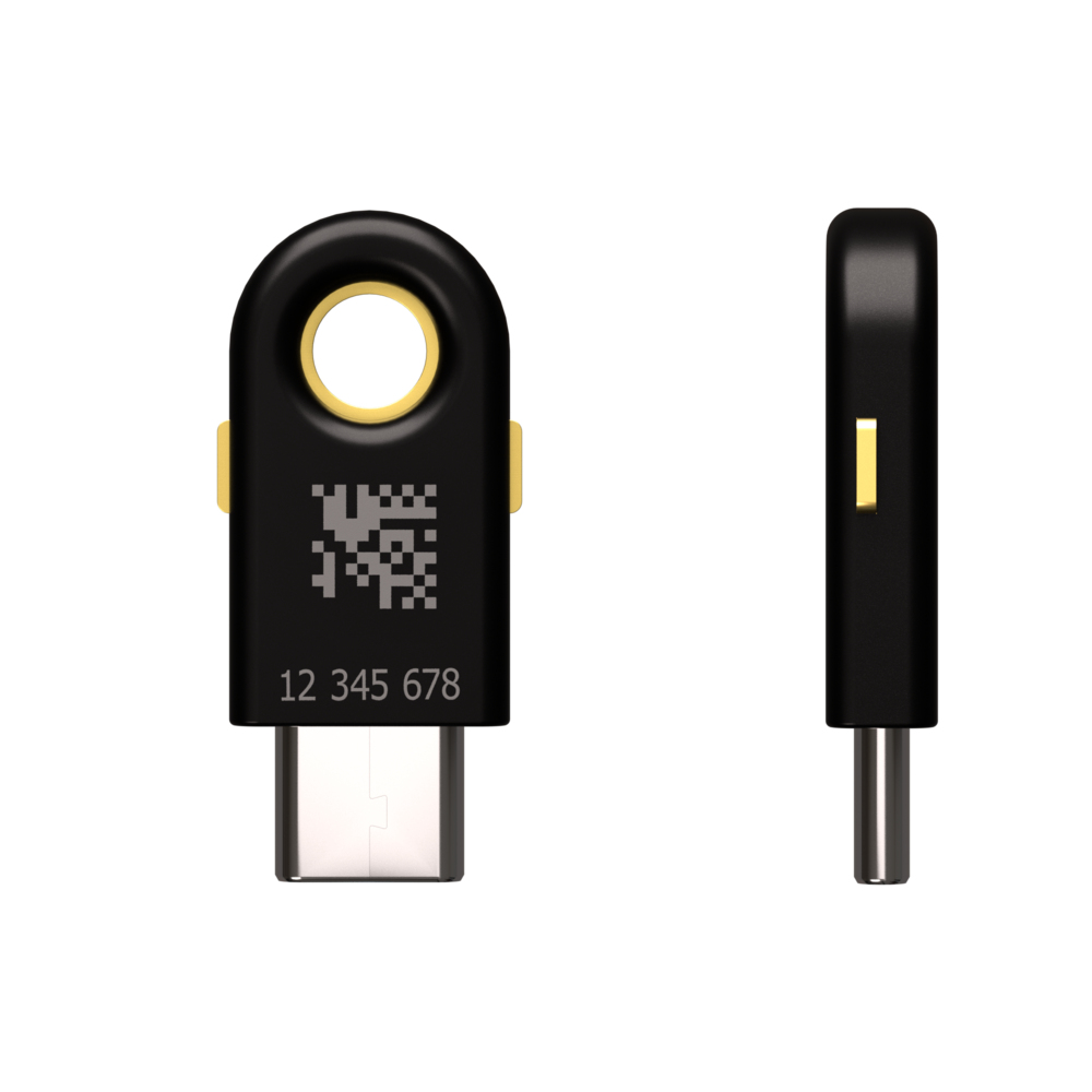 Yubico YubiKey 5C USB-C Sicherheitsschlüssel Schwarz