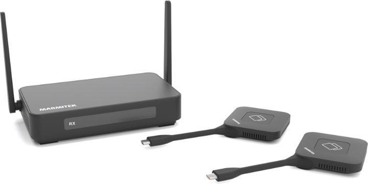 Marmitek Stream 4K Pro Kabelloses HDMI Präsentationssystem USB-C Dongle Schwarz