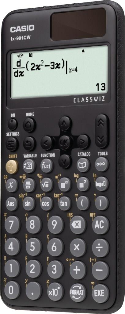 Casio FX-991CW Taschenrechner Tasche Wissenschaftlicher Taschenrechner Schwarz (FX-991CW BOX)