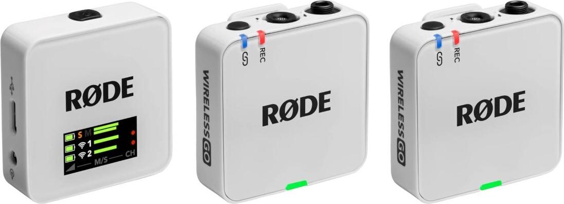 RODE Wireless GO Gen 3 Weiss - Mikrofon (WIGOGEN3W)
