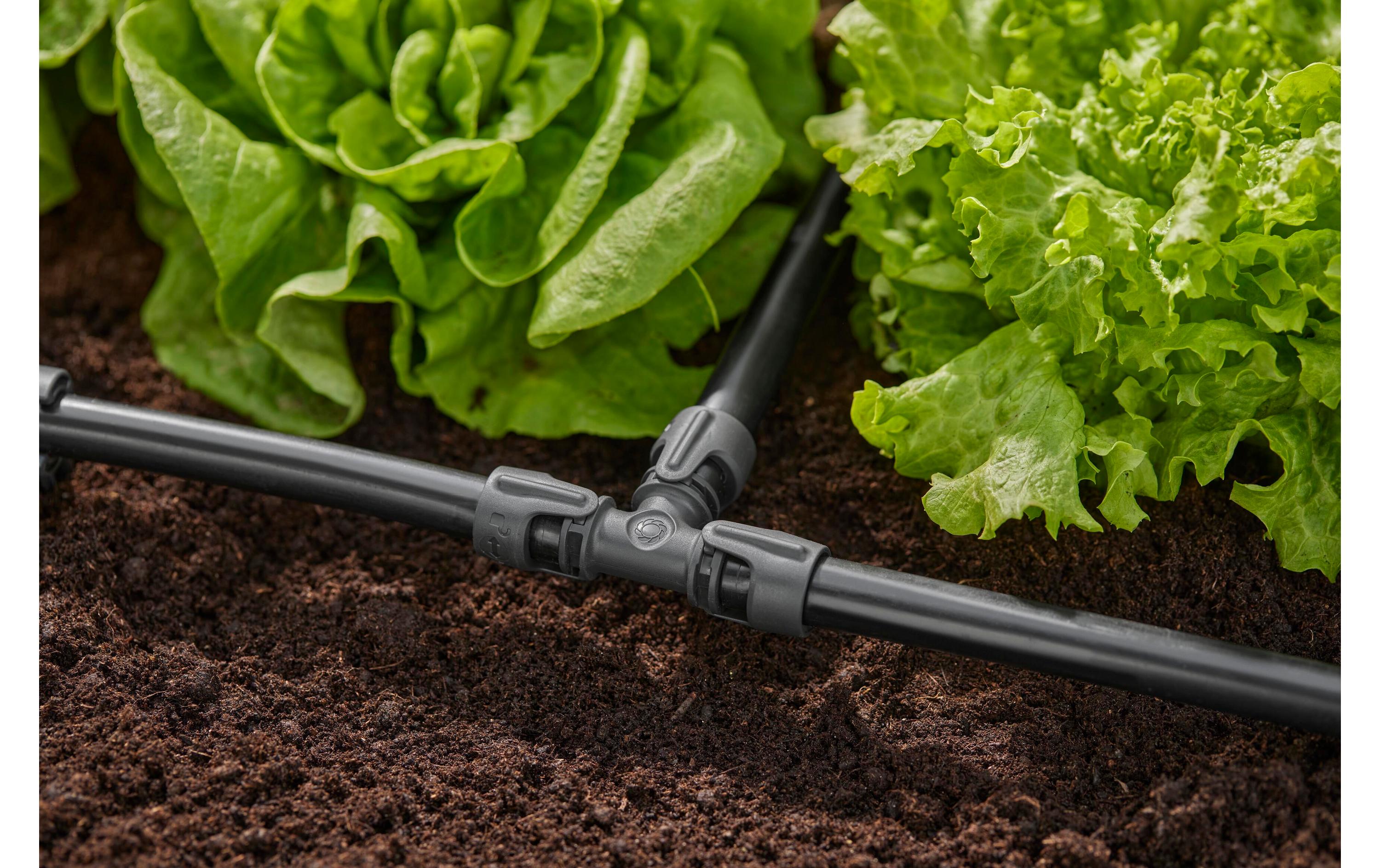 Gardena T-Stück Micro-Drip-System 13 mm (1/2") Schwarz