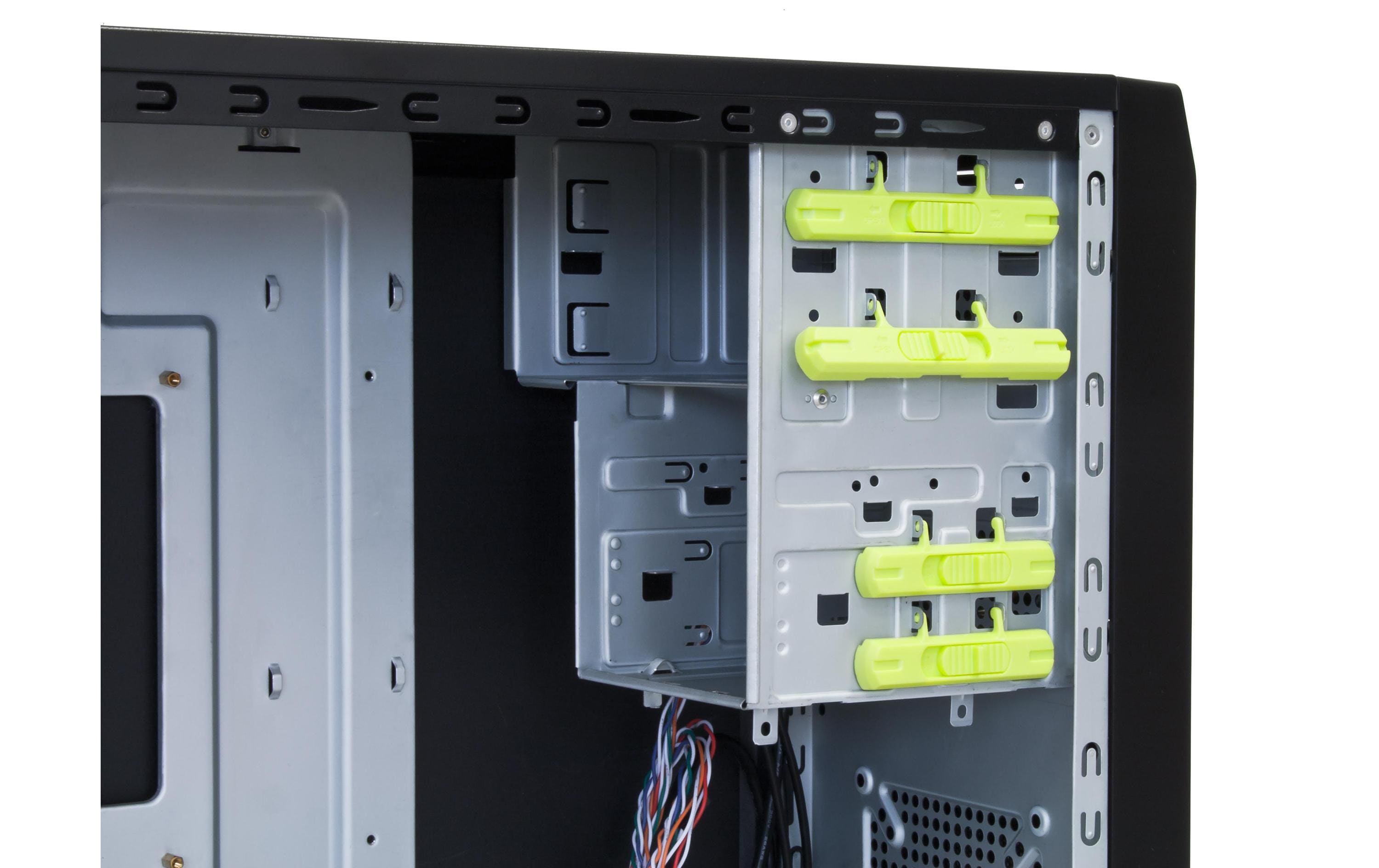 Chieftec LIBRA Series LG-01B-OP Tower ATX Schwarz