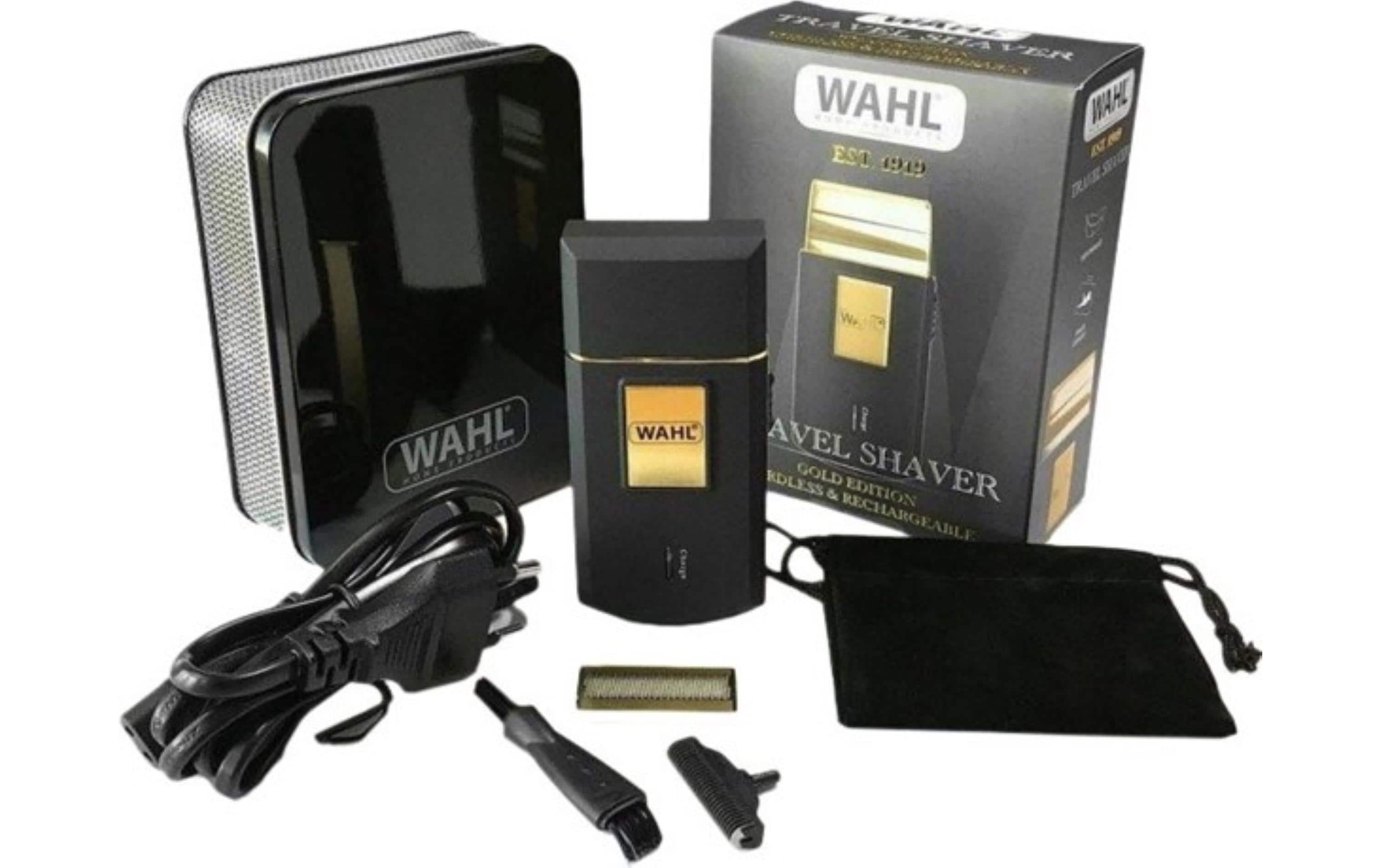 Wahl Travel Shaver Gold Edition 07057-016 Elektrorasierer Gold