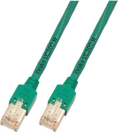 EFB-Elektronik RJ45 Patchkabel Cat.5e F/UTP LSZH Draka UC300 TM11 grün 20m Hersteller: EFB Elektronik (K8073.20)