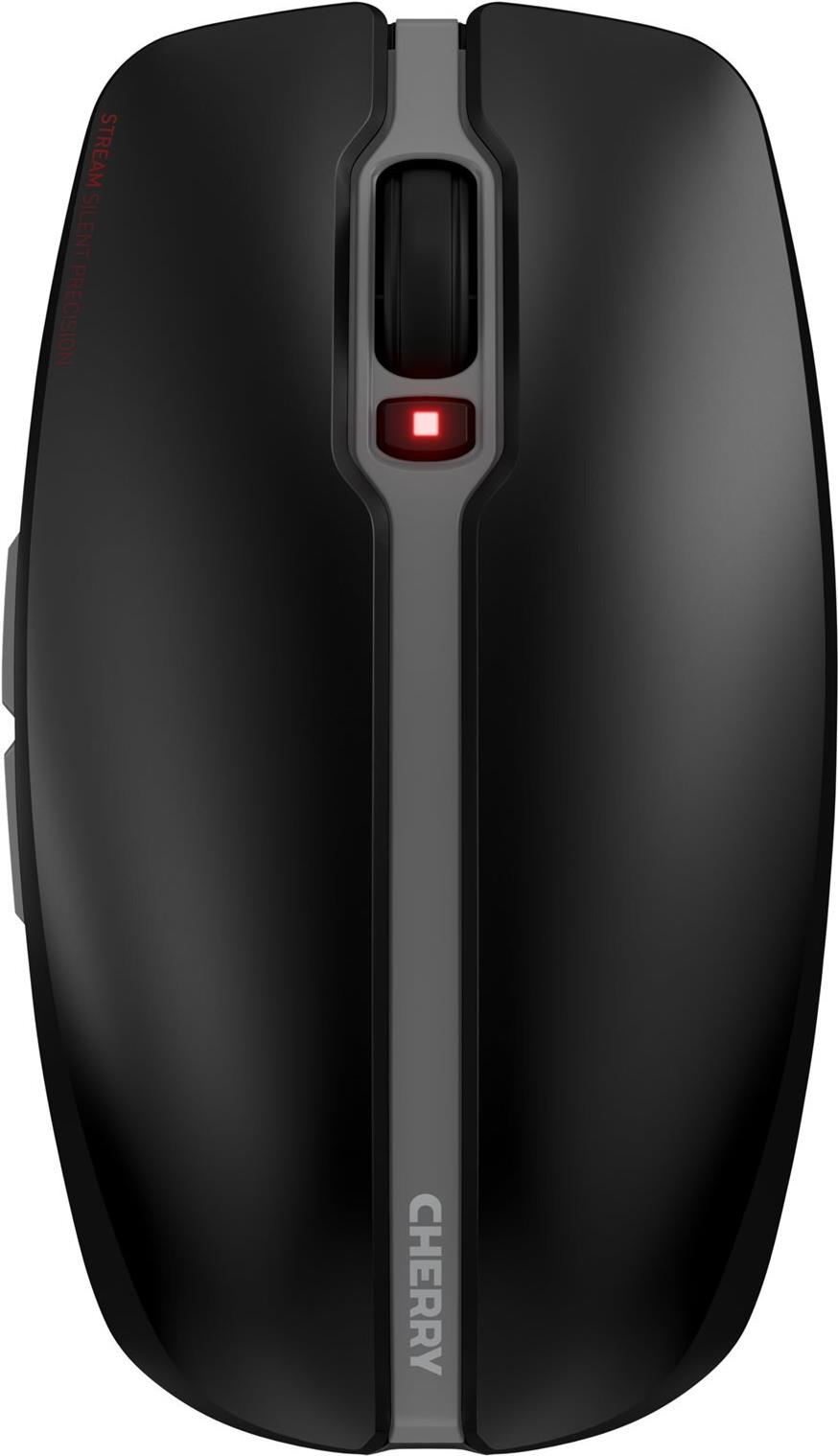 CHERRY STREAM DESKTOP Kabelloses Tastatur-und-Maus-Set 2.4 GHz Deutsch Schwarz