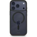 Hama Handyhülle Frame Protect f. iPhone 17 Pro, magnetisch, durchsichtig, Schw (00232425)