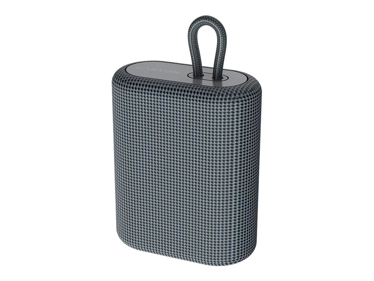 Canyon BSP-4 Tragbarer Bluetooth-Stereo-Lautsprecher 5 W Dunkelgrau