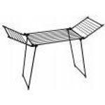 AMALFI faltbarer Wäscheständer, schwarz (SU120)