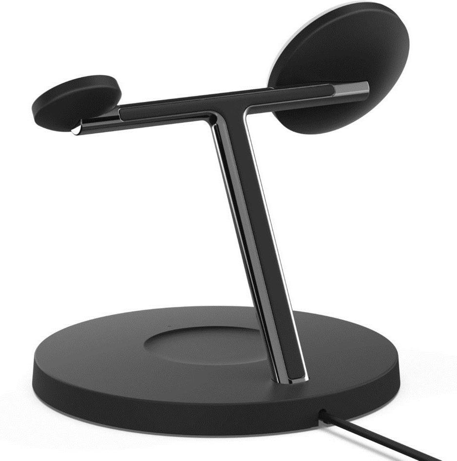 Belkin BoostCharge Pro MagSafe Kabelloses 3-in-1 Ladegerät 15 Watt Schwarz