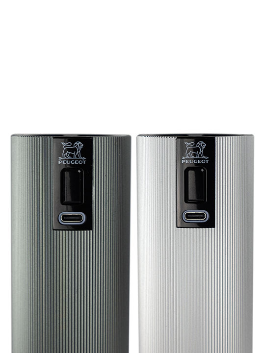 Peugeot Saveurs Line Duo Electric 15cm U'SELECT Carbon + ms aluminium Grau