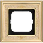 Busch Jaeger Rahmen 1-fach ms/pol Dekor elf/ws 1721-836 (1754-0-4643)