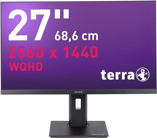 Wortmann AG TERRA 3030223 Computerbildschirm 68,6 cm (27") 2560 x 1440 Pixel Wide Quad HD LCD Schwarz (3030223)