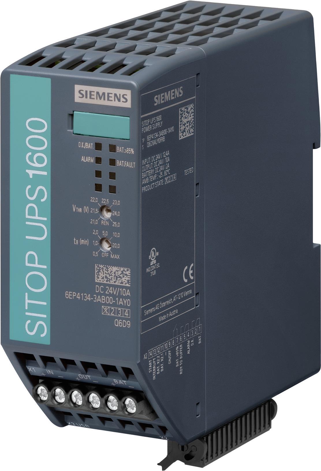 Siemens 6EP4134-3AB00-1AY0 Unterbrechungsfreie Stromversorgung (USV) (6EP41343AB001AY0)
