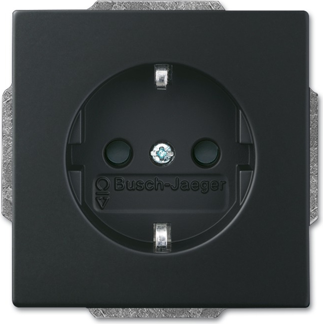 Busch Jaeger 20 EUCBLI-885 Steckdose CEE 7/3 Schwarz (2013-0-5331)