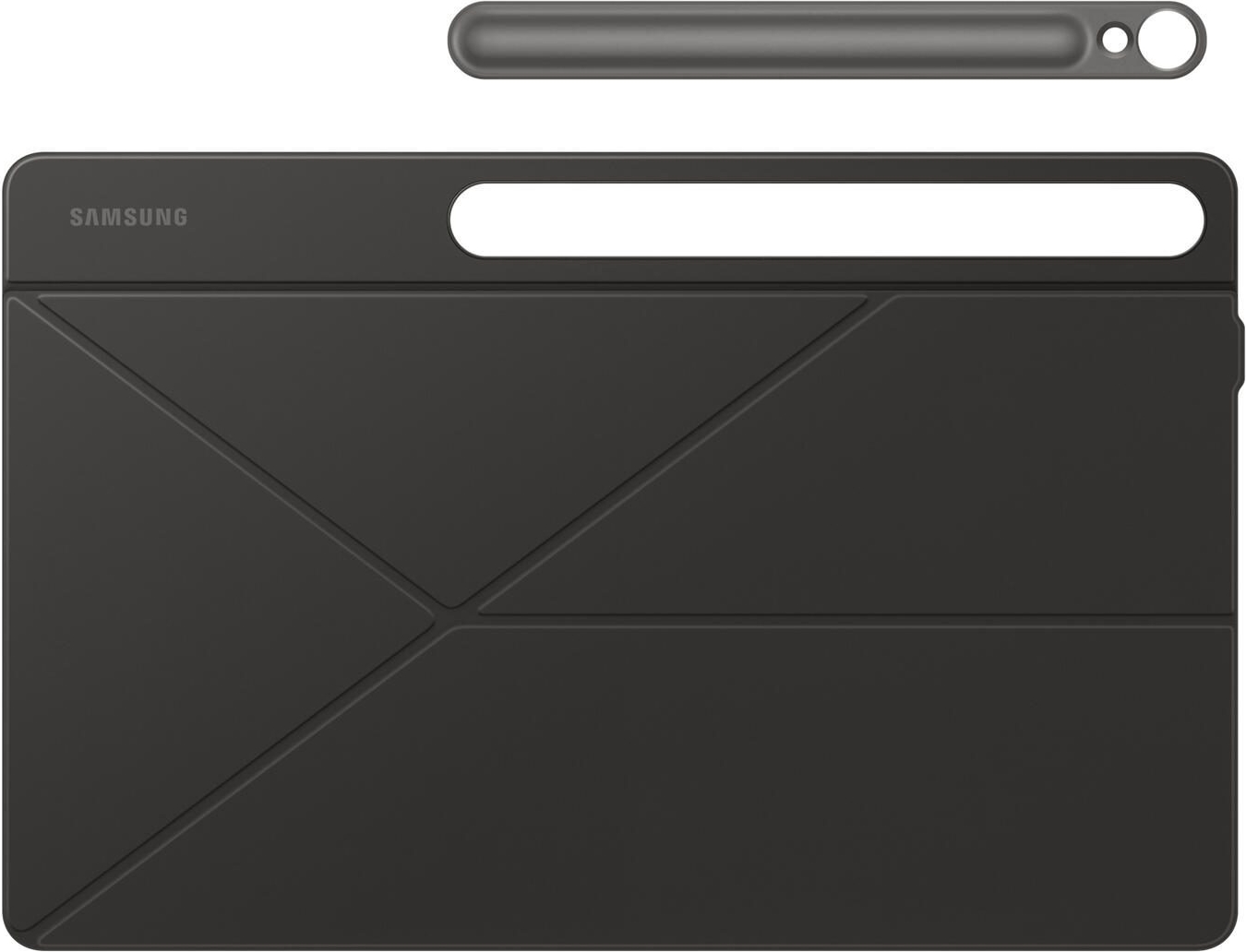 Samsung Smart Book Cover für Galaxy Tab S10 FE+, Black (EF-BX620PBEGWW)