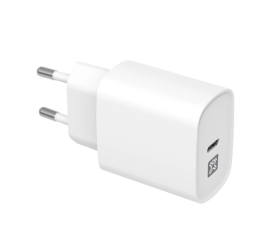 XtremeMac XWH-SPC-03 USB-C Ladegerät 20 W PD 3.0 Weiß