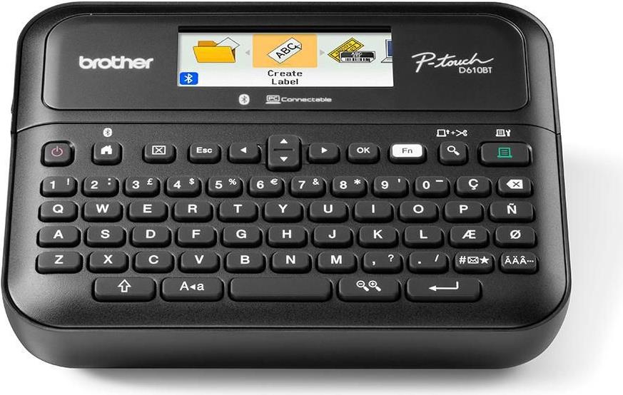 Brother PTD610BTVP label printer (PTD610BTVPYJ1)