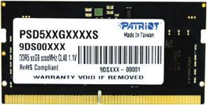 Patriot Memory Signature PSD532G48002S Speichermodul 32 GB 1 x 32 GB DDR5 4800 MHz (PSD532G48002S)