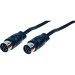 shiverpeaks BASIC-S Audiokabel, 5 Pol DIN Stecker - 5 Pol DIN Stecker, 5,0 m, im Polybeutel mit Eurolochung (BS10005)