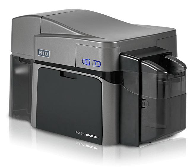 Fargo DTC1250e Kartendrucker 300 dpi USB 2.0 Schwarz, Grau