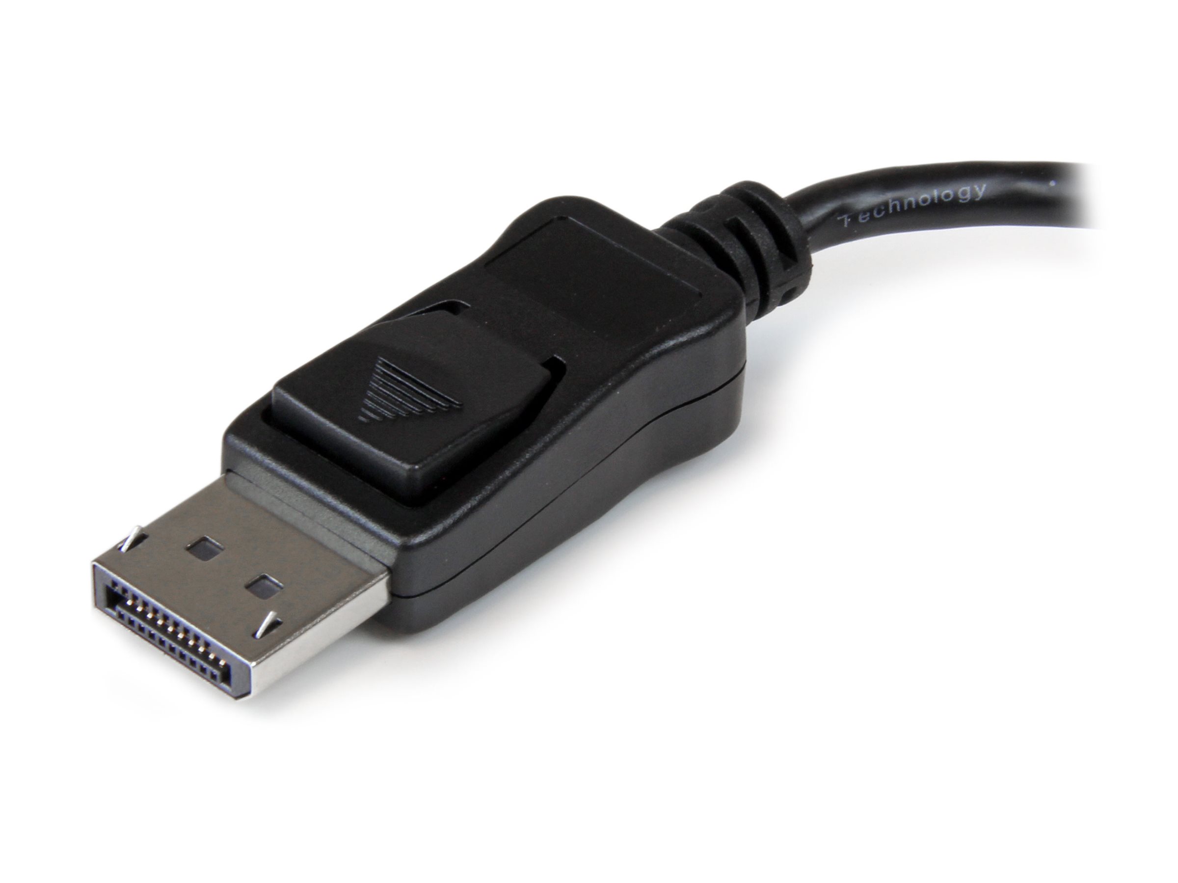 StarTech.com 3-Port Multi-Monitor DisplayPort 1.2 MST Hub DP Splitter Schwarz