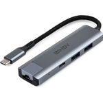 Lindy USB 3.2 Gen 2 Typ C Hub & Gigabit Ethernet Konverter (43422)
