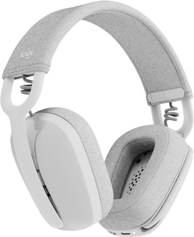 Logitech Zone Vibe 100 Kabelloses Bluetooth Headset Off-White