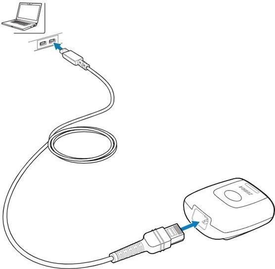 Zebra USB-Kabel USB (M) gerade zu RJ-50 (M) gewinkelt (CBL-U20255-01)