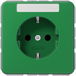 JUNG CD 1520 BFNA GN. Buchsen-Typ: CEE 7/3. Produktfarbe: Grün, Material: Thermoplast. Eingangsspannung: 250 V, Stromstärke (maximal): 16 A (CD1520BFNAGN)