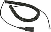 Plusonic Zubehör Kabel für Plantronics QD-RJ9, Avaya 96xx un (100-009-P)