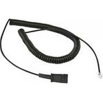 Plusonic Zubehör Kabel für Plantronics QD-RJ9, Avaya 96xx un (100-009-P)