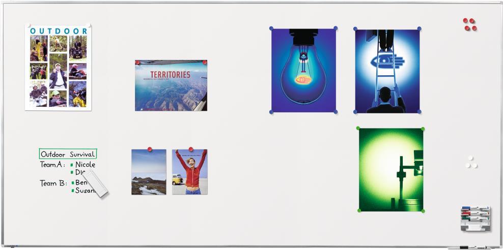 Legamaster 7-101076 Whiteboard Emaille Magnetisch (7-101076)