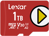 Lexar PLAY microSDXC UHS-I Card Speicherkarte 512 GB Klasse 10 (LMSPLAY512G-BNNN)