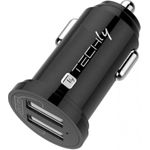 Techly Autoladegerät 2p USB A 5V/2.4A schwarz (IUSB2-CAR5-A24)