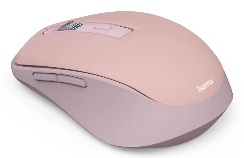 Hama WM-450 Multi-Device-Maus Kabellos Optisch 1600 DPI 7 Tasten Pink
