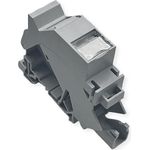 ROLINE RJ45 Tragschienenadapter inkl. Keystone Kat.6A (26.11.0379)