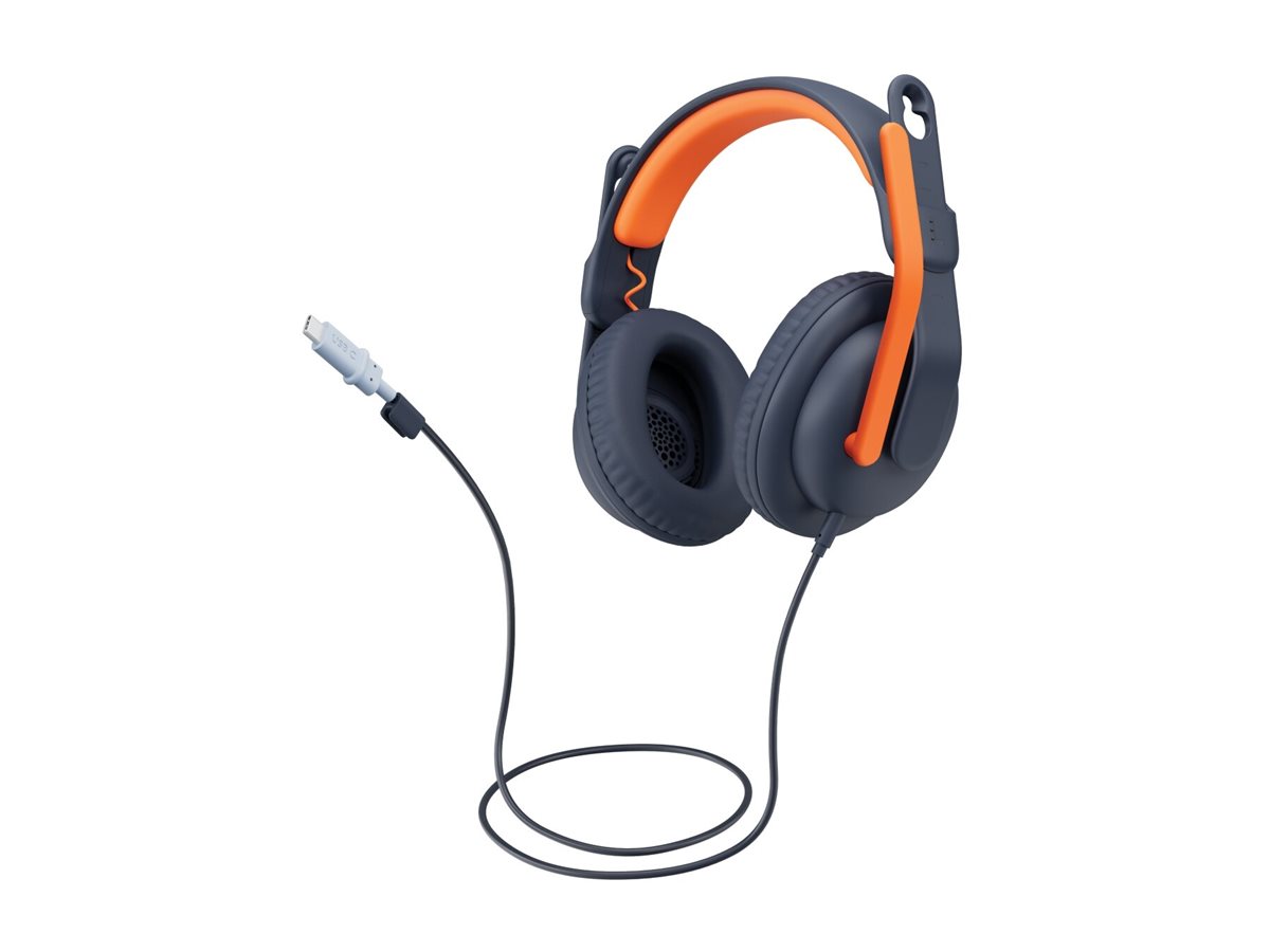Logitech Zone Learn Kabelgebundenes Over-Ear-Headset USB-C CLASSIC BLUE