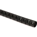 HellermannTyton Schutzschlauch längsgeteilt 27 mm schwarz - 161-64404 (HWPP25/2-BK)