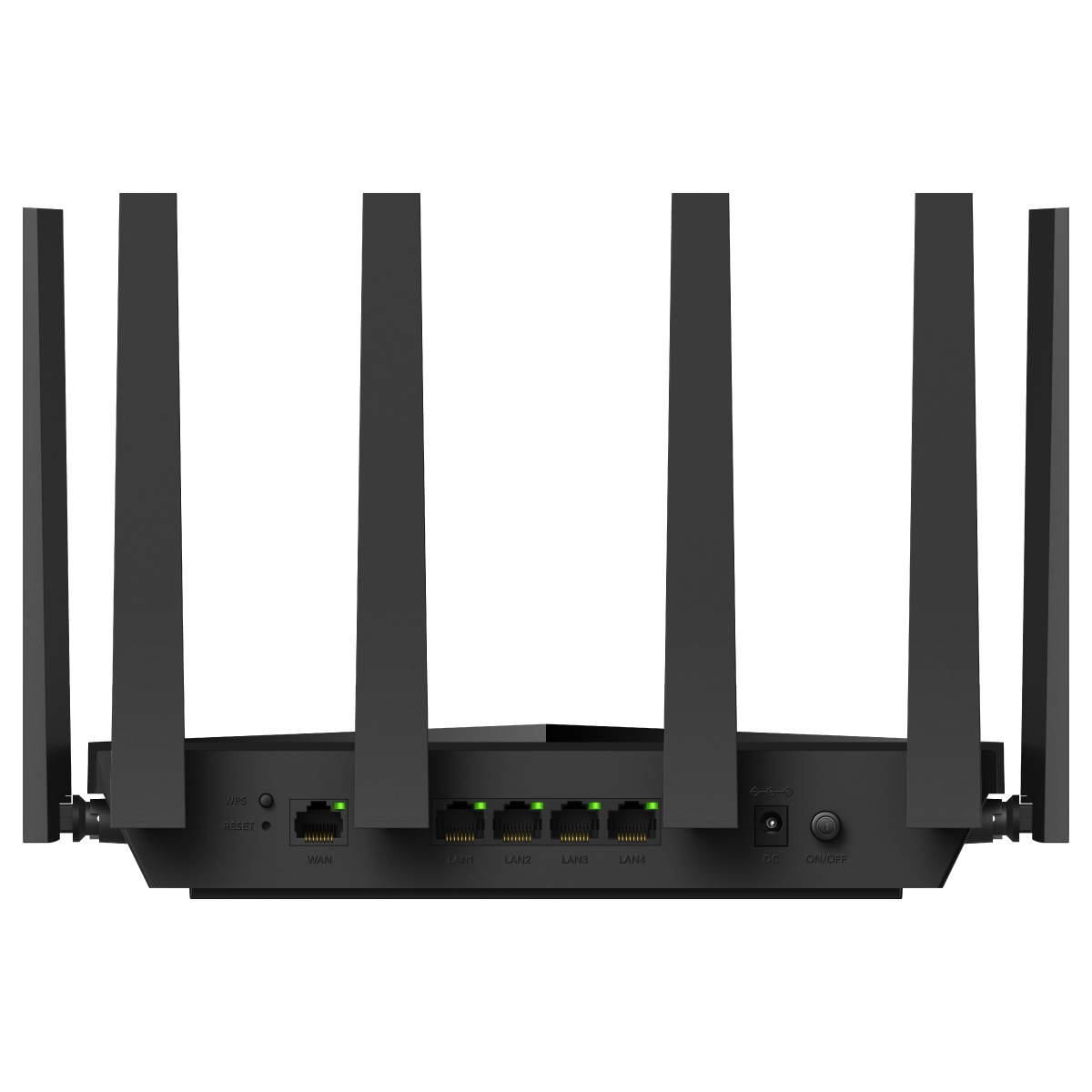 Cudy WR6500H Wi-Fi 7 WLAN-Router 6.5 Gbps Schwarz