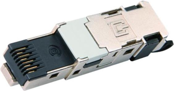 Telegärtner J80026A0047 Drahtverbinder RJ45 Schwarz - Edelstahl (J80026A0047)
