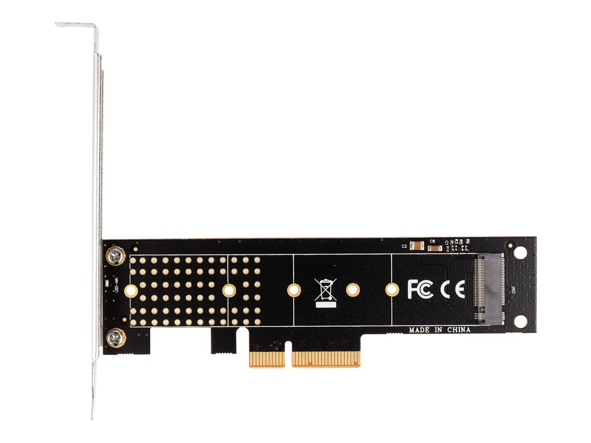 Delock 89836 Speicher-Controller PCIe 4.0 x4 M.2 Schwarz